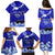 Personalised American Samoa Fautasi Race Family Matching Puletasi Dress and Hawaiian Shirt Eagle With Polynesian Pattern - Wonder Print Shop