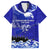 Personalised American Samoa Fautasi Race Family Matching Puletasi Dress and Hawaiian Shirt Eagle With Polynesian Pattern - Wonder Print Shop