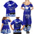 Personalised American Samoa Fautasi Race Family Matching Summer Maxi Dress and Hawaiian Shirt Eagle With Polynesian Pattern - Wonder Print Shop