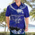 Personalised American Samoa Fautasi Race Hawaiian Shirt Eagle With Polynesian Pattern - Wonder Print Shop