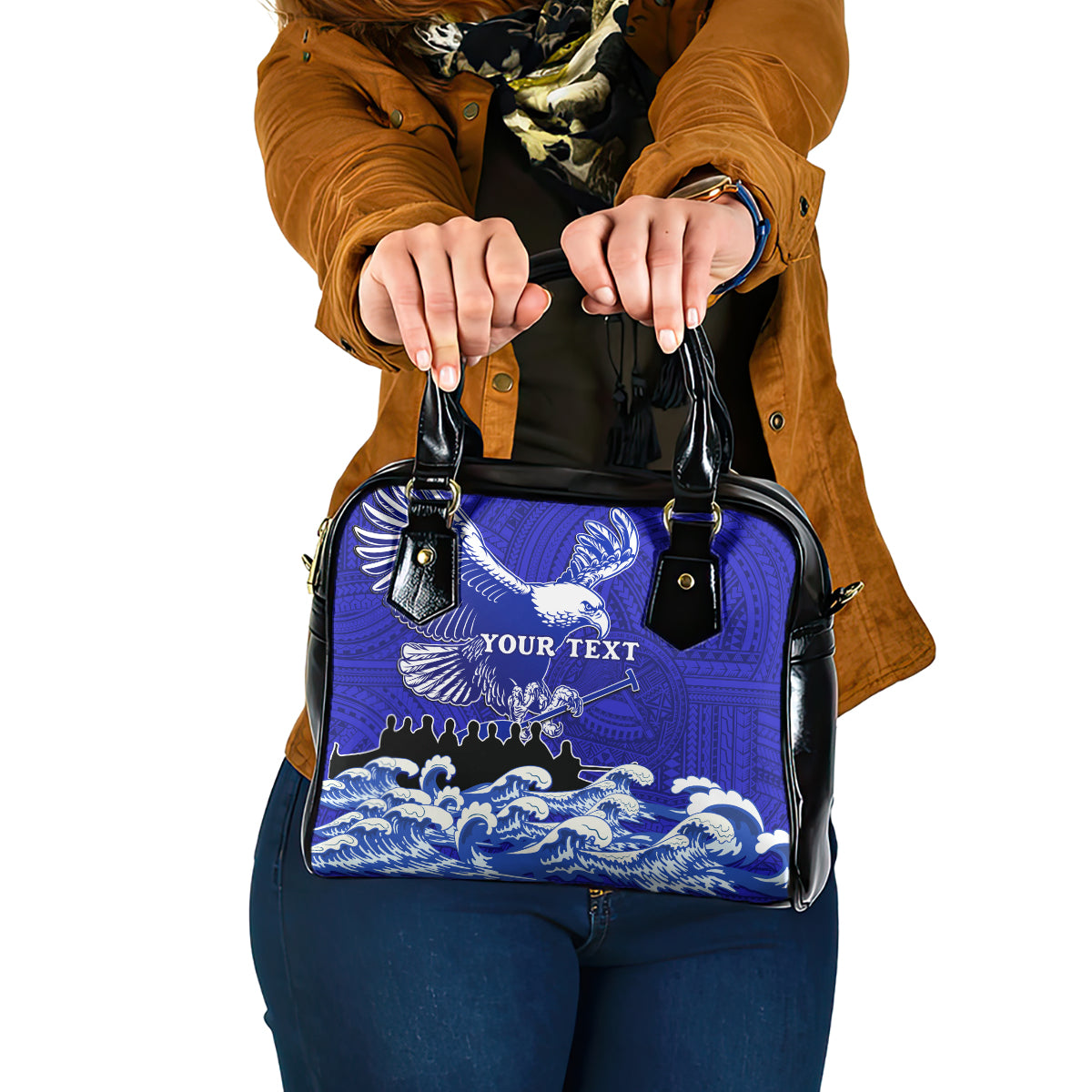 personalised-american-samoa-fautasi-race-shoulder-handbag-eagle-with-polynesian-pattern