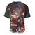 Christmas Canada Baseball Jersey Merry Moose-Mas Santa Hugging A Moose - Wonder Print Shop