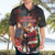 Christmas Canada Hawaiian Shirt Merry Moose-Mas Santa Hugging A Moose - Wonder Print Shop