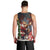 Christmas Canada Men Tank Top Merry Moose-Mas Santa Hugging A Moose - Wonder Print Shop