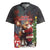 Christmas Canada Rugby Jersey Merry Moose-Mas Santa Hugging A Moose