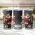 Christmas Canada Tumbler Cup Merry Moose-Mas Santa Hugging A Moose