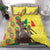 Senegal African Renaissance Monument Bedding Set Ankara Pattern