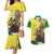 Senegal African Renaissance Monument Couples Matching Mermaid Dress and Hawaiian Shirt Ankara Pattern