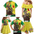 Senegal African Renaissance Monument Family Matching Mermaid Dress and Hawaiian Shirt Ankara Pattern