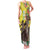 Senegal African Renaissance Monument Family Matching Tank Maxi Dress and Hawaiian Shirt Ankara Pattern