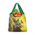 Senegal African Renaissance Monument Grocery Bag Ankara Pattern