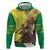 Senegal African Renaissance Monument Hoodie Ankara Pattern