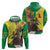 Senegal African Renaissance Monument Hoodie Ankara Pattern