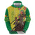 Senegal African Renaissance Monument Hoodie Ankara Pattern