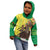 Senegal African Renaissance Monument Kid Hoodie Ankara Pattern