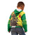 Senegal African Renaissance Monument Kid Hoodie Ankara Pattern