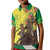 Senegal African Renaissance Monument Kid Polo Shirt Ankara Pattern