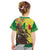 Senegal African Renaissance Monument Kid T Shirt Ankara Pattern