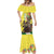 Senegal African Renaissance Monument Mermaid Dress Ankara Pattern