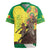 Senegal African Renaissance Monument Rugby Jersey Ankara Pattern