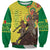 Senegal African Renaissance Monument Sweatshirt Ankara Pattern