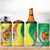 Senegal Independence Day 4 in 1 Can Cooler Tumbler Coat Of Arms Grunge Style