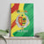 Senegal Independence Day Canvas Wall Art Coat Of Arms Grunge Style