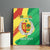 Senegal Independence Day Canvas Wall Art Coat Of Arms Grunge Style