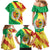 Senegal Independence Day Family Matching Mermaid Dress and Hawaiian Shirt Coat Of Arms Grunge Style