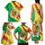 Senegal Independence Day Family Matching Tank Maxi Dress and Hawaiian Shirt Coat Of Arms Grunge Style