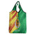 Senegal Independence Day Grocery Bag Coat Of Arms Grunge Style