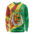 Senegal Independence Day Long Sleeve Shirt Coat Of Arms Grunge Style