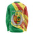 Senegal Independence Day Long Sleeve Shirt Coat Of Arms Grunge Style