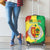 Senegal Independence Day Luggage Cover Coat Of Arms Grunge Style