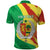 Senegal Independence Day Polo Shirt Coat Of Arms Grunge Style