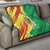 Senegal Independence Day Quilt Coat Of Arms Grunge Style