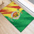 Senegal Independence Day Rubber Doormat Coat Of Arms Grunge Style