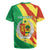 Senegal Independence Day Rugby Jersey Coat Of Arms Grunge Style