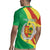 Senegal Independence Day Rugby Jersey Coat Of Arms Grunge Style