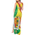 Senegal Independence Day Tank Maxi Dress Coat Of Arms Grunge Style