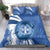 Greece Independence Day Bedding Set Greek Pattern With Dolphins