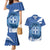 Greece Independence Day Couples Matching Mermaid Dress and Hawaiian Shirt Greek Pattern With Dolphins