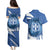 Greece Independence Day Couples Matching Puletasi and Hawaiian Shirt Greek Pattern With Dolphins