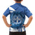 Greece Independence Day Family Matching Puletasi and Hawaiian Shirt Greek Pattern With Dolphins