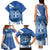 Greece Independence Day Family Matching Tank Maxi Dress and Hawaiian Shirt Greek Pattern With Dolphins