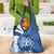 Greece Independence Day Grocery Bag Greek Pattern With Dolphins