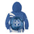 Greece Independence Day Kid Hoodie Greek Pattern With Dolphins