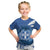 Greece Independence Day Kid T Shirt Greek Pattern With Dolphins