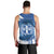 Greece Independence Day Men Tank Top Greek Pattern With Dolphins