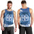 Greece Independence Day Men Tank Top Greek Pattern With Dolphins